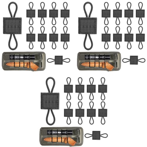 Proberos® Pack of 10 Tactical Gear Holder Clip Molle Webbing Retainer Elastic Binding Ribbon Buckle for Vests Backpacks Multi-Purpose Attachments 3 PCS Proberos® Pack of 10 Tactical Gear Holder Clip Molle Webbing Retainer Elastic Binding Ribbon Buckle for Vests Backpacks Multi-Purpose Attachments 3 PCS